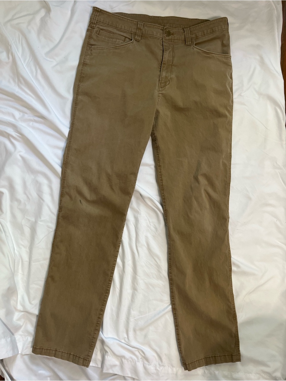 Alpine Design Slim Straight Tan Jeans